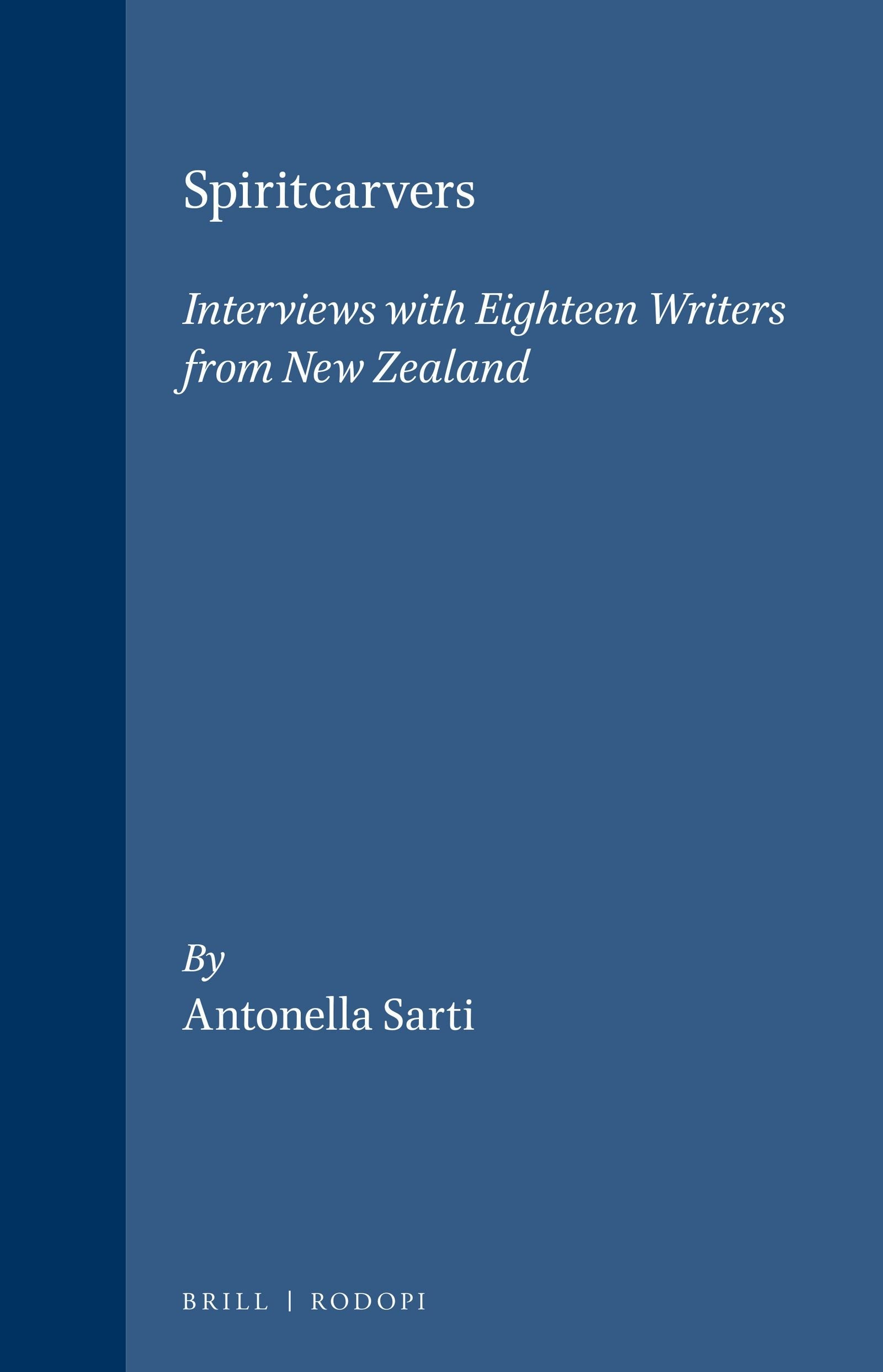 Book cover image for Spiritcarvers ISBN: 9789042007031